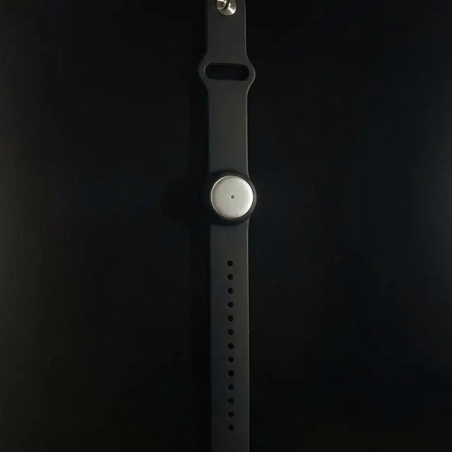 Omi disc on the wrist band