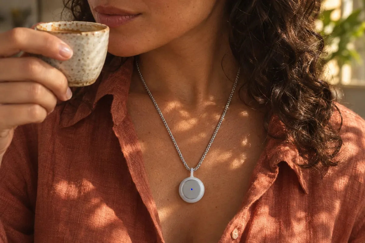 Omi worn on its chain