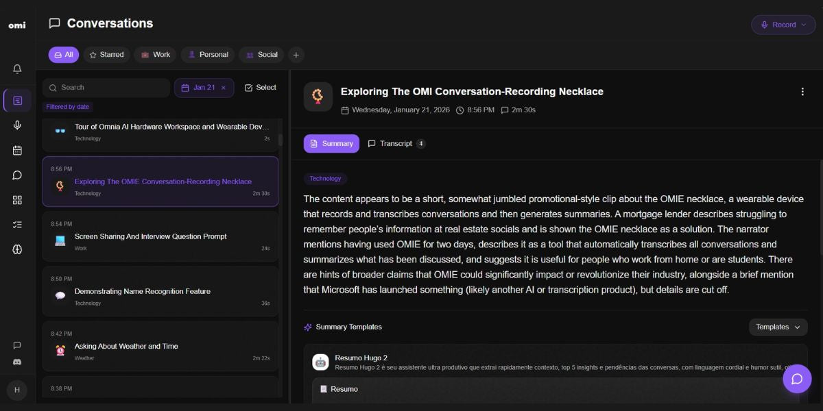 Your second brain, now on any desktop: Omi web is live – Omi AI