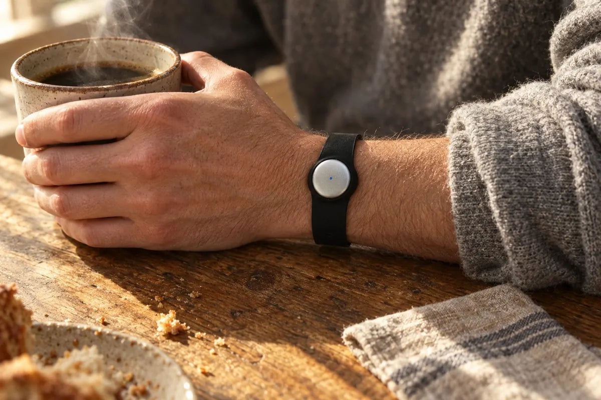 On your wrist